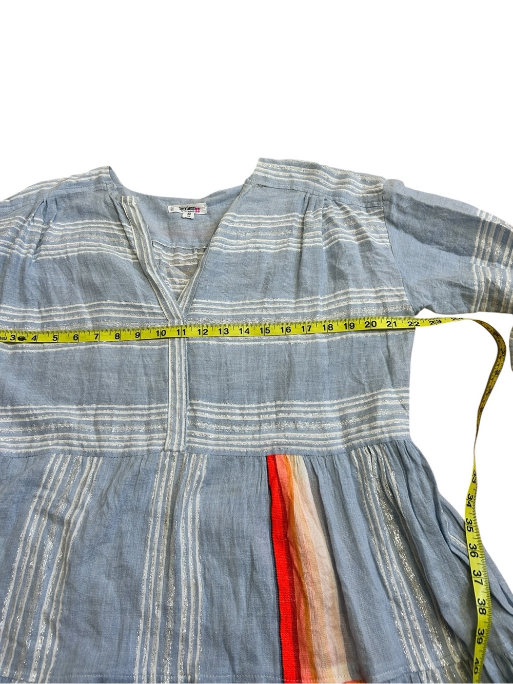 Lem Lem by Liya Kebede Cotton Blur Multicolor Dress size Large - Picture 10 of 10